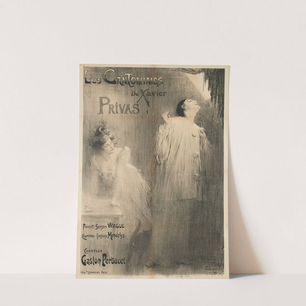 Les Cantomimes De Xavier Privas (1899) by Charles-Lucien Léandre