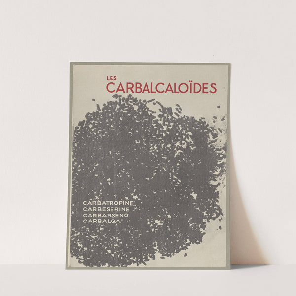 Les Carbalcaloïdes (1910-1950)