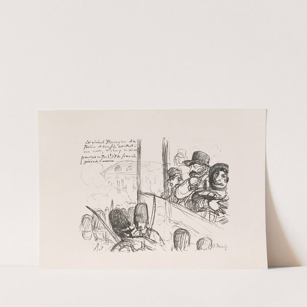 Les caricatures de Puvis de Chavannes Pl.07 by Pierre Puvis de Chavannes