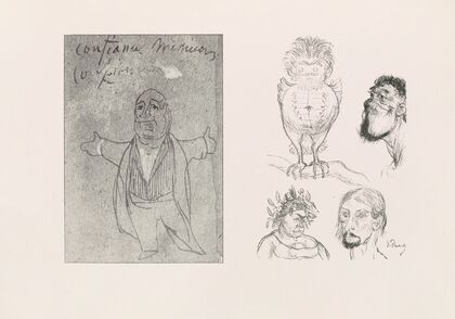 Les caricatures de Puvis de Chavannes Pl.10