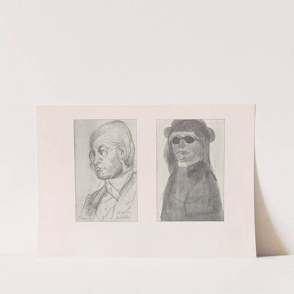 Les caricatures de Puvis de Chavannes Pl.12 by Pierre Puvis de Chavannes