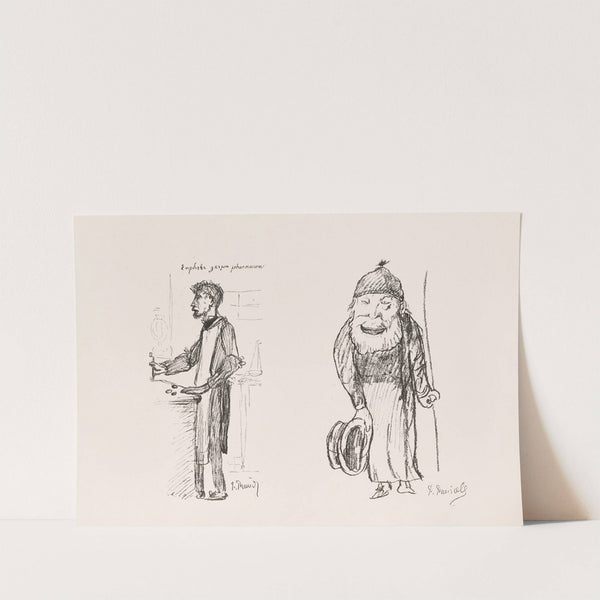 Les caricatures de Puvis de Chavannes Pl.15 by Pierre Puvis de Chavannes