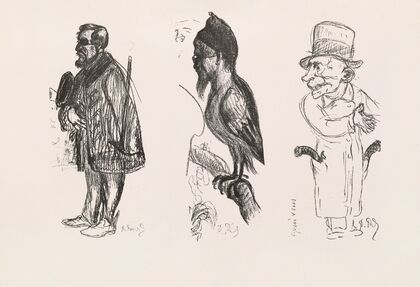 Les caricatures de Puvis de Chavannes Pl.16