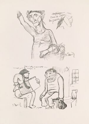 Les caricatures de Puvis de Chavannes Pl.17