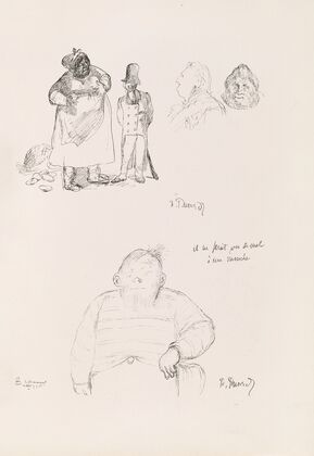 Les caricatures de Puvis de Chavannes Pl.18
