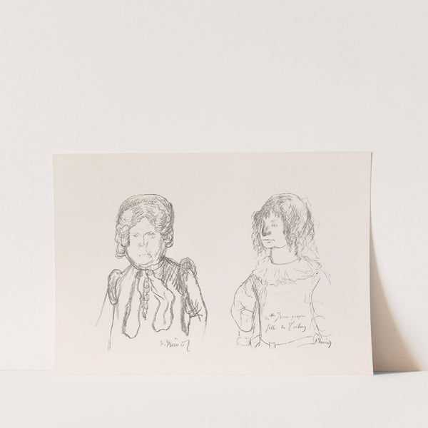 Les caricatures de Puvis de Chavannes Pl.19 by Pierre Puvis de Chavannes