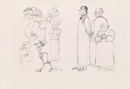 Les caricatures de Puvis de Chavannes Pl.20