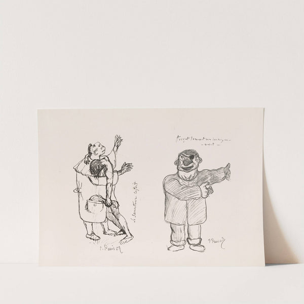 Les caricatures de Puvis de Chavannes Pl.21 by Pierre Puvis de Chavannes