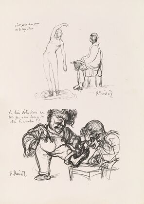 Les caricatures de Puvis de Chavannes Pl.22