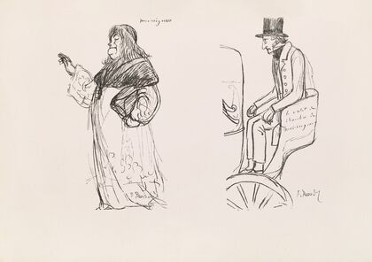 Les caricatures de Puvis de Chavannes Pl.24