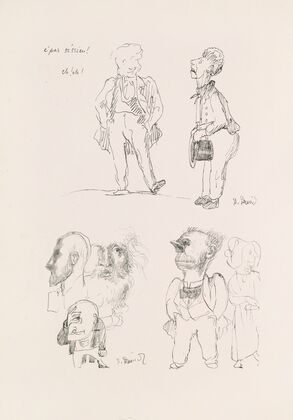 Les caricatures de Puvis de Chavannes Pl.25
