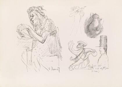 Les caricatures de Puvis de Chavannes Pl.28