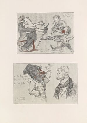 Les caricatures de Puvis de Chavannes Pl.34