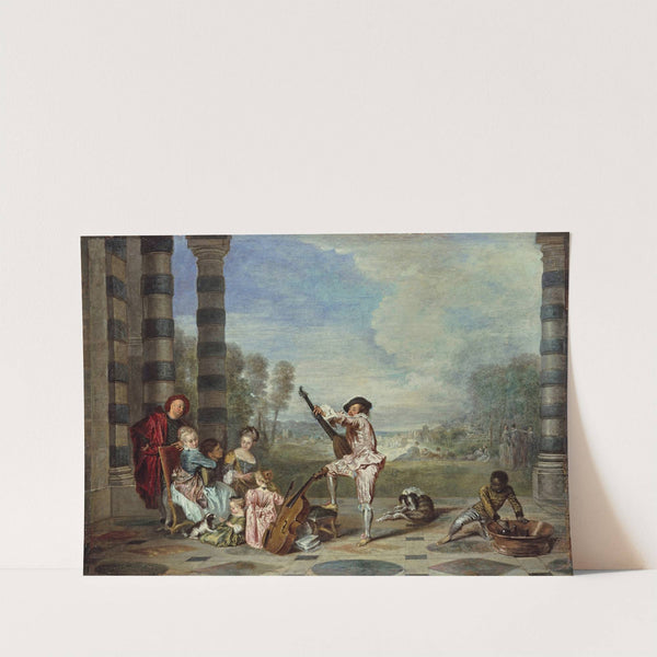 Les Charmes de la vie (The Attractions of Life) by Jean-Antoine Watteau