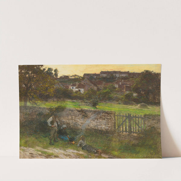 Les Chemineaux by Léon Augustin Lhermitte