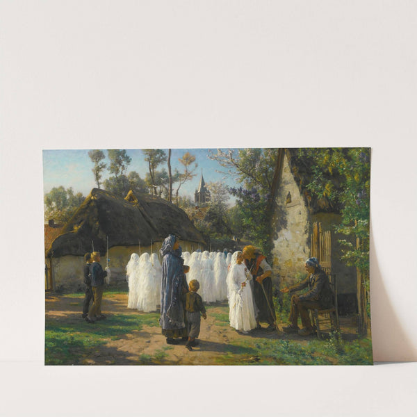 Les Communiantes ( 1884) by Jules Breton