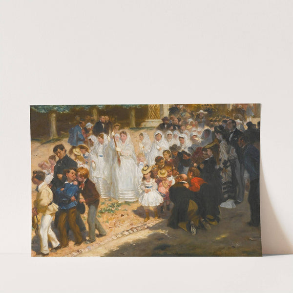Les communiantes by Alfred Dehodencq