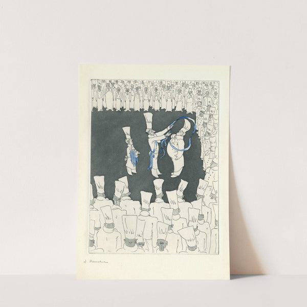 Les Compagnons de la Belle Table – Le 19 mars 1948, au Moulin de Pont-Aven – Sixième Diner (1948) by Jacques Touchet