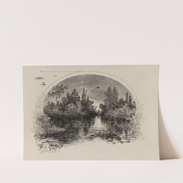 Les Contemplations (Le Crépuscule) (1882-1883) by Gustave Fraipont