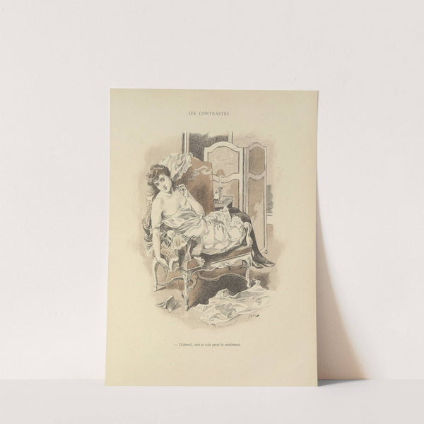 Les contrastes (1894) by Ferdinand Bac