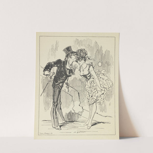 Les coulisses (1870-1879) by Alfred Grévin