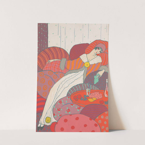 Les Coussins (1912) by Georges Lepape