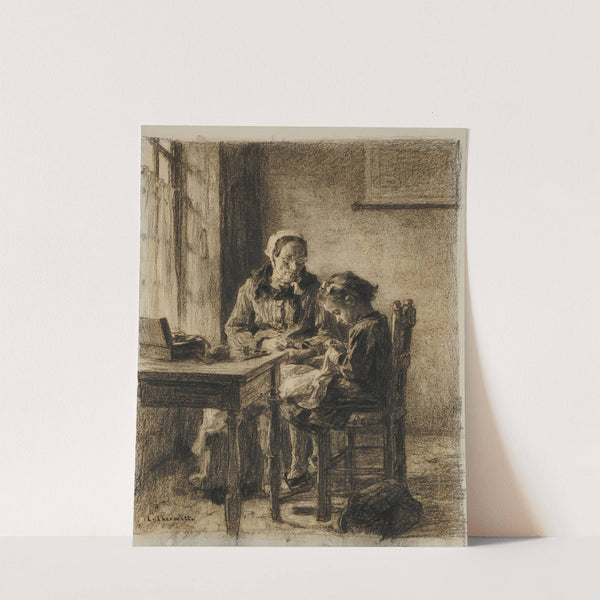 Les couturières by Léon Augustin Lhermitte