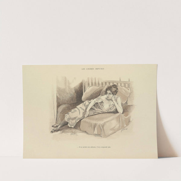 Les crimes impunis (1894) by Ferdinand Bac