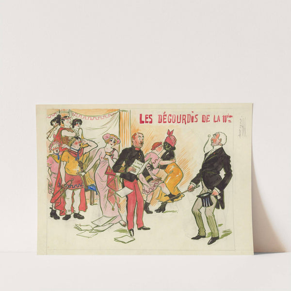 Les dégourdis de la onzième de André Mouëzy-Eon et Charles Davrillans (1913) by Yves Marevéry