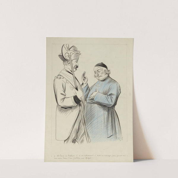 Les déguisés de l’Eglise (1905) by Fernand Louis Gottlob