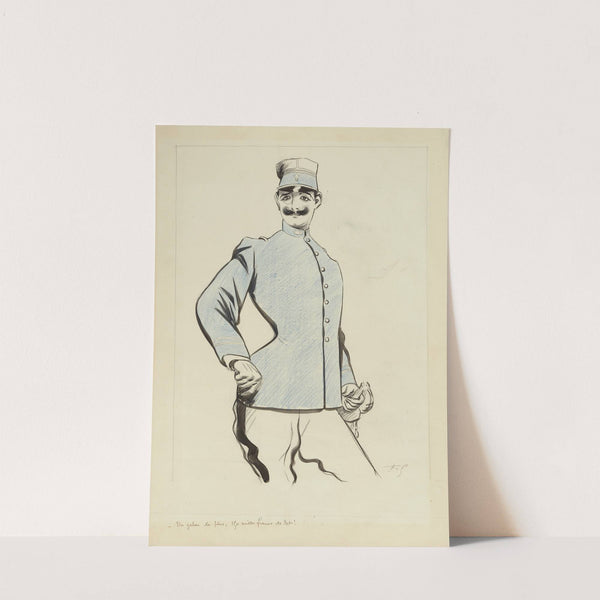 Les déguisés pour Dieu, pour la patrie et pour… le torse (1905) by Fernand Louis Gottlob