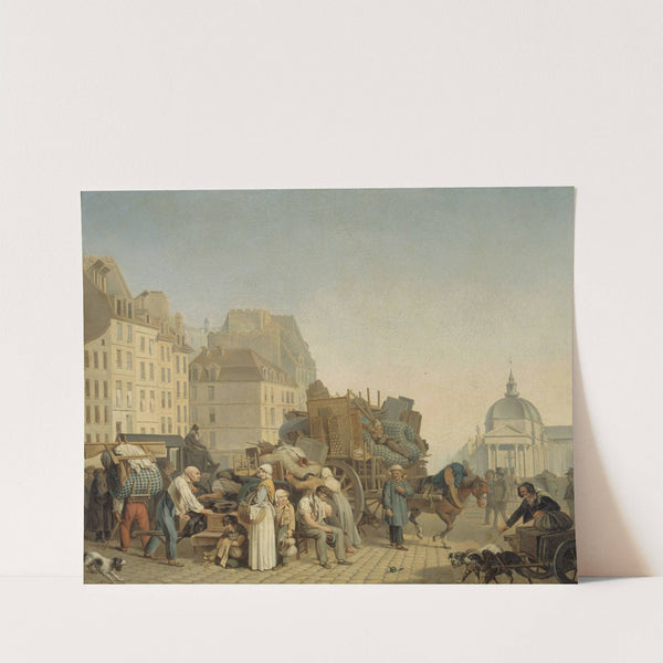Les Déménagements (1840) by Louis Léopold Boilly