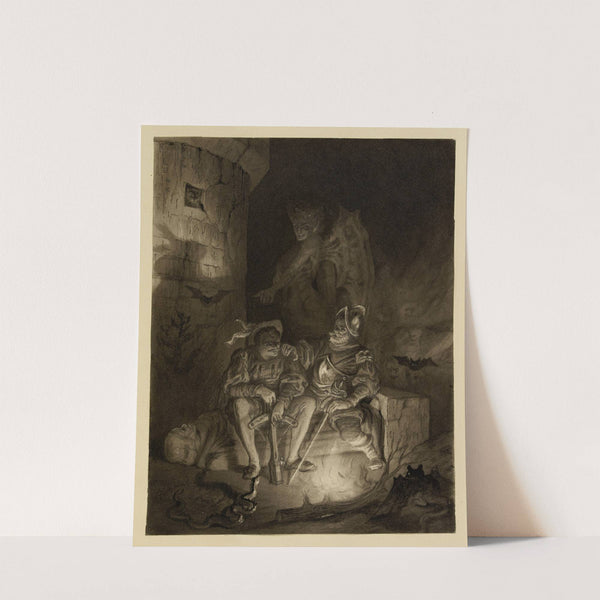 Les deux archers (1868) by Victor Masson