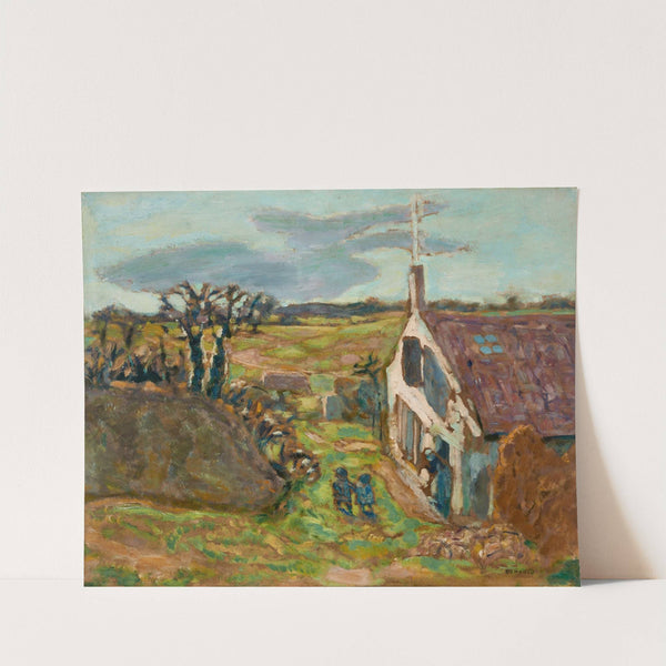 Les deux enfants, Vernouillet by Pierre Bonnard