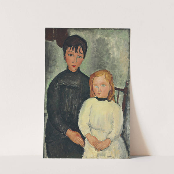 Les deux filles (1918) by Amedeo Modigliani