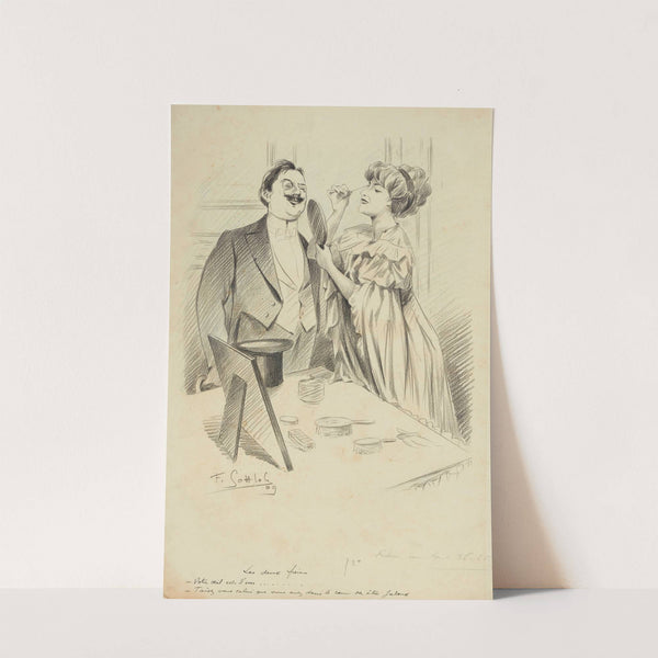 Les deux frères (1909) by Fernand Louis Gottlob