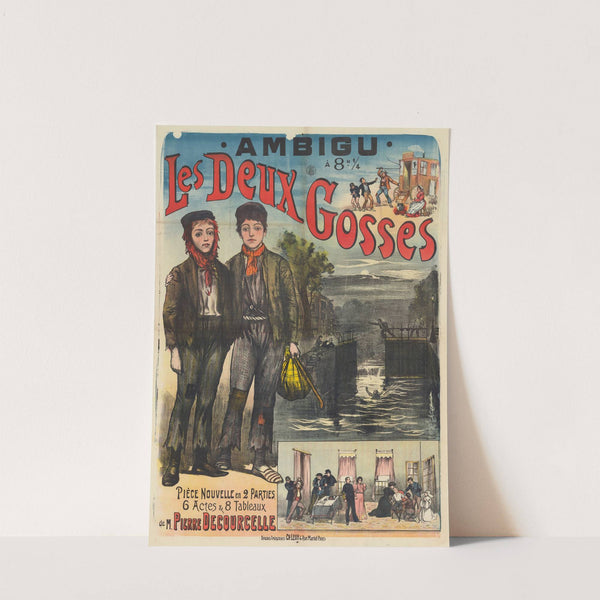 Les deux gosses (1896) by Imp. Charles Lévy