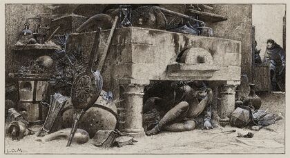 Les deux hommes vêtus de noir (1889)