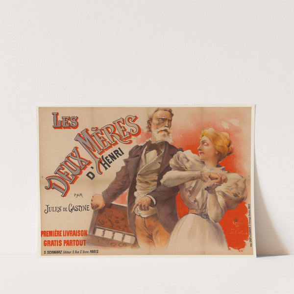 Les deux mères d’Henri par Jules de Gastyne (1900) by Antoine Calbet