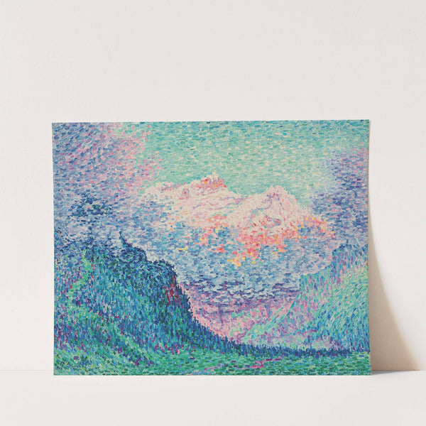 Les Diablerets (L'Oldenhorn et le Bécabesson) by Paul Signac