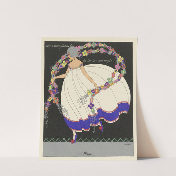 Les Douze Mois de l’Année; Floréal (1919) by Marthe Romme