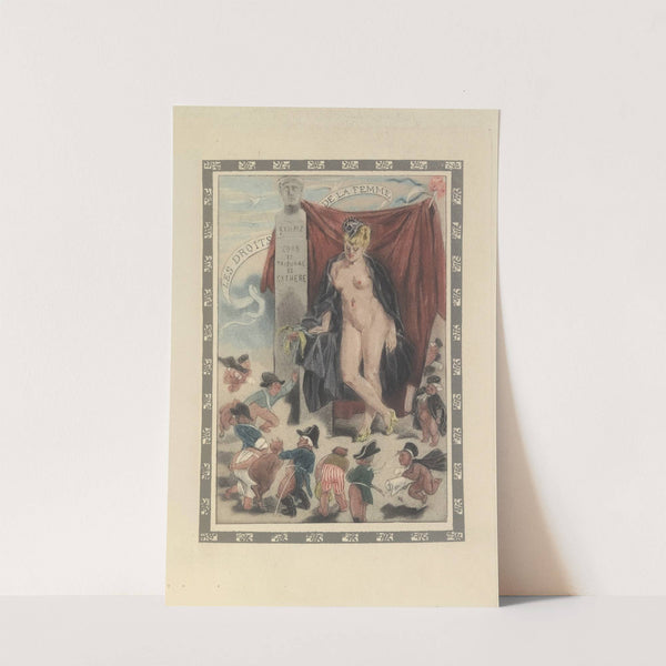 Les droits de la femme (1896) by Félicien Rops