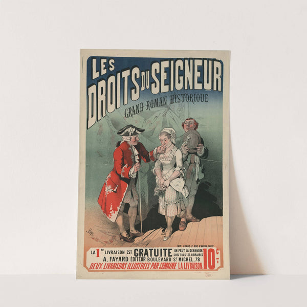 Les Droits du seigneur, grand roman historique – la première livraison est gratuite (1883) by Léon Choubrac