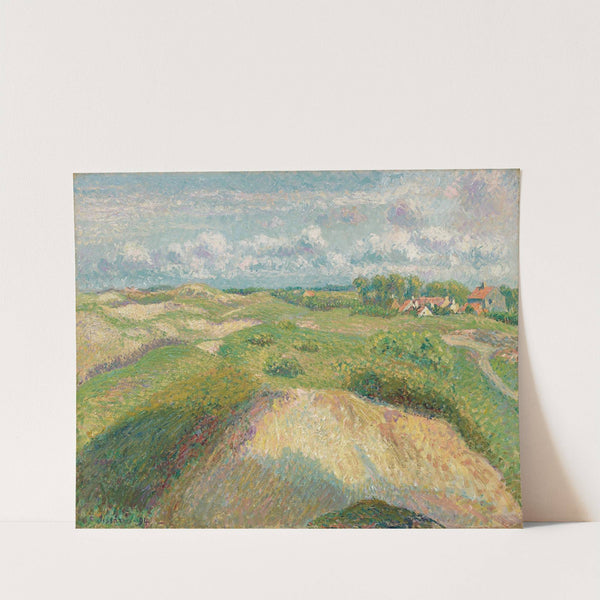 Les dunes à Knokke, effet de soleil (1894-1902) by Camille Pissarro