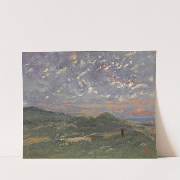 Les Dunes De Deauville (1866) by Gustave Courbet