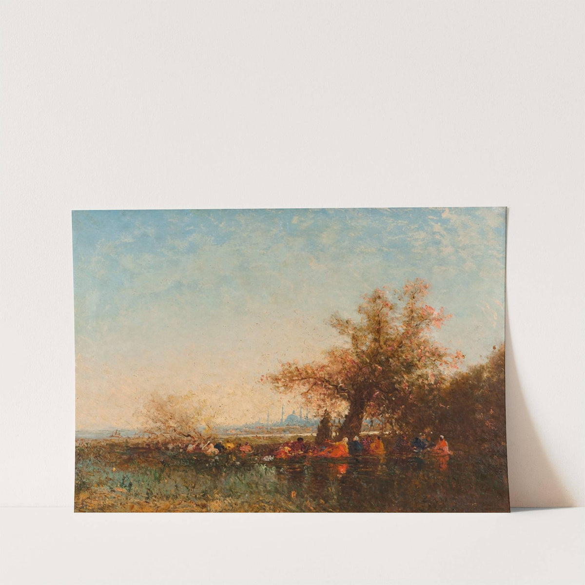 Les Eaux Douces D’asie (1870-1880) by Félix Ziem