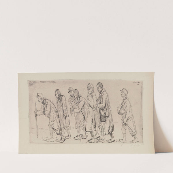 Les éclopés (1917) by Théophile Alexandre Steinlen