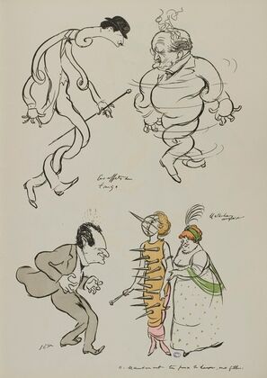 Les effets du tango ; Félix Oppenheim, Boldini, Raoul de Gunsbourg