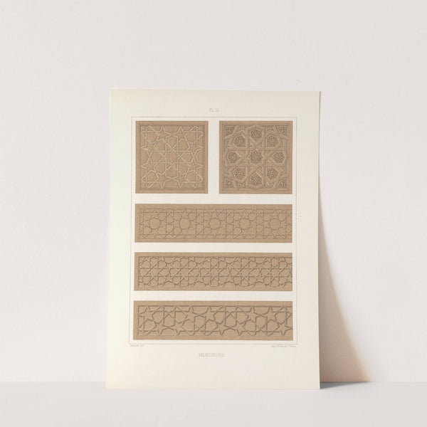 Les éléments de l'art arabe pl 192 by Jules Bourgoin