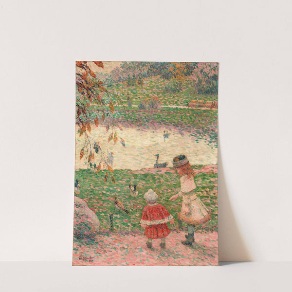 Les Enfants au Parc Montsouris (1889) by Claude Emile Schuffenecker